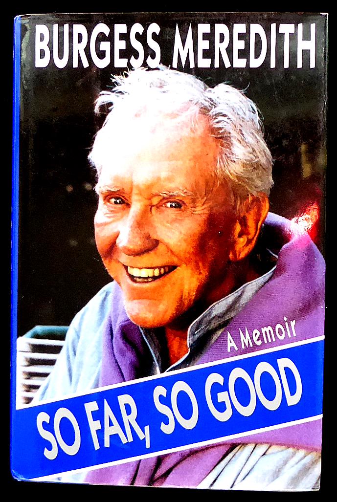 Actor BURGESS MEREDITH - Photo Signed (1 of 2)