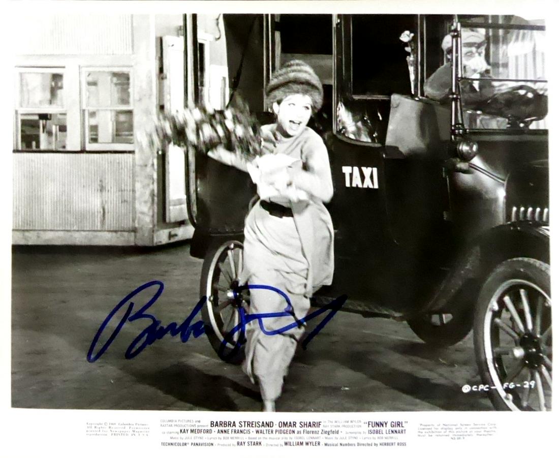 Singer, Actress BARBRA STREISAND -Movie Photo Signed (1 of 1)