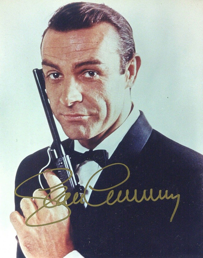 JAMES BOND: Photos Signed By All Six Actors: James Bond. Bond was created by author Ian Fleming and remains one of the most famous secret agents in modern fiction. Bond is a cool, handsome, dangerous agent for British Intelligence; his code numb