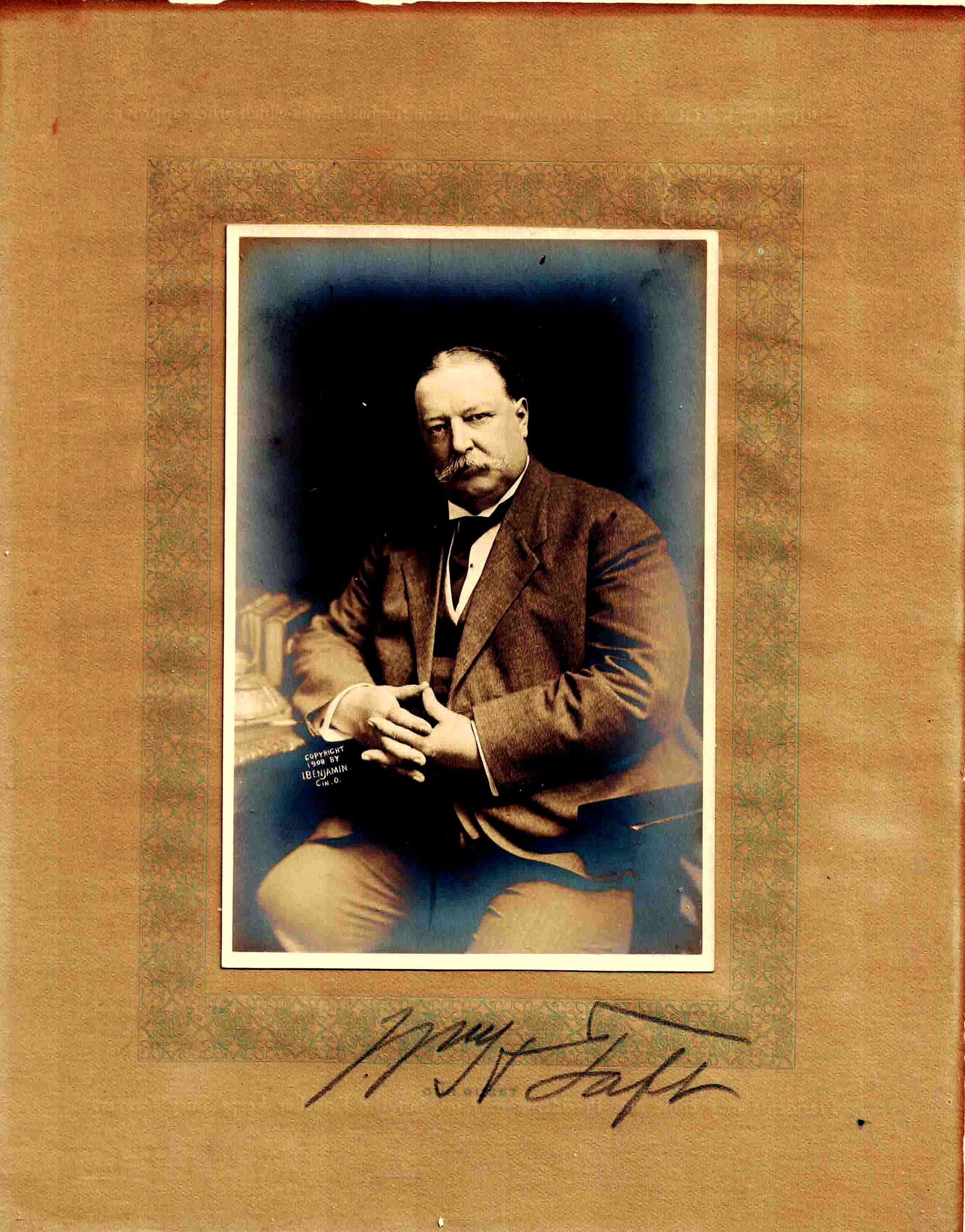 27th Pres WILLIAM HOWARD TAFT - Photograph (1 of 1)