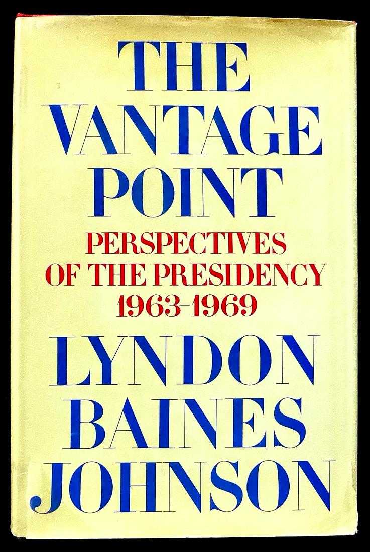 36th Pres LYNDON B JOHNSON - His Book, 1st Ed (1 of 2)