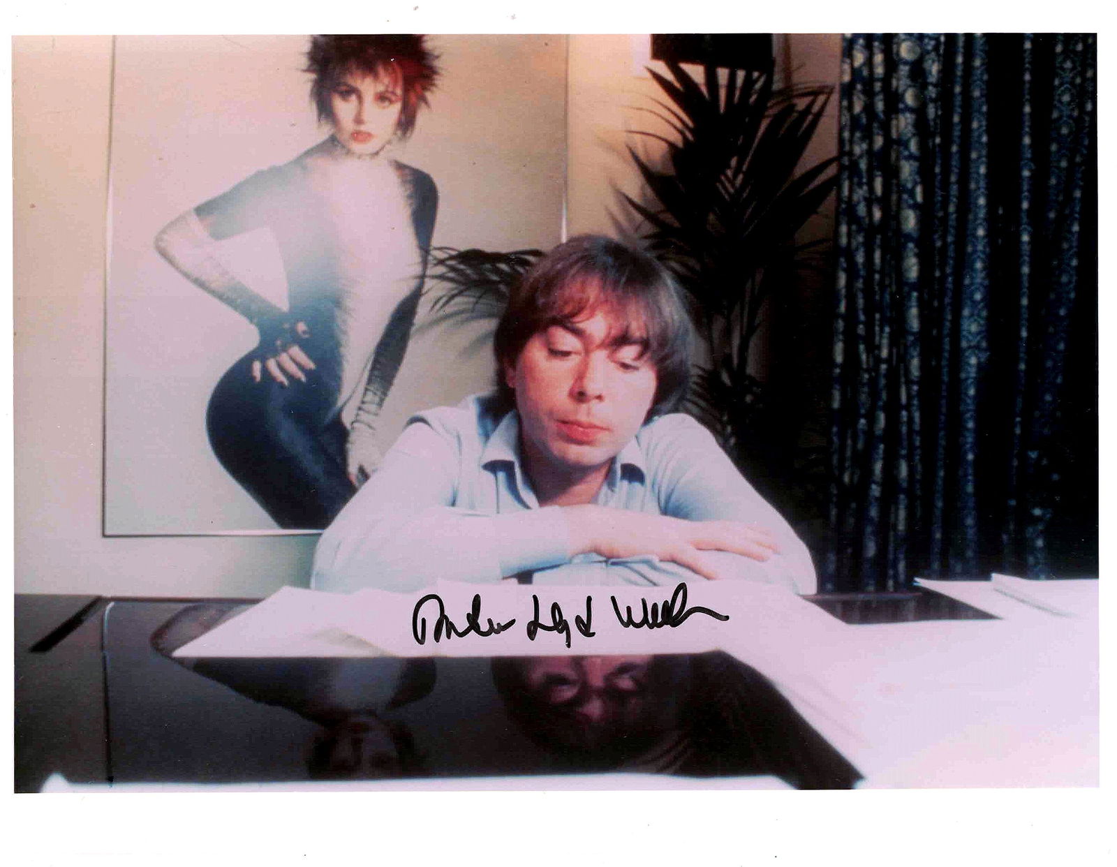 British Composer ANDREW LLOYD WEBBER - Photo (1 of 1)