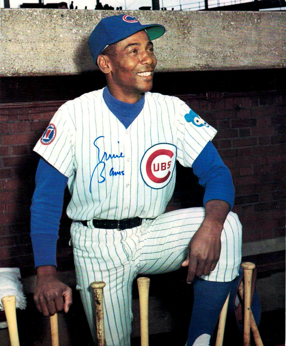 Banks, Ernie  Signed Photo (1 of 1)