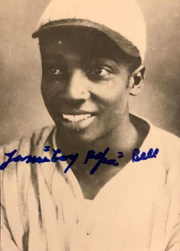 Bell,Cool Papa Signed HOF Post Card (1 of 1)