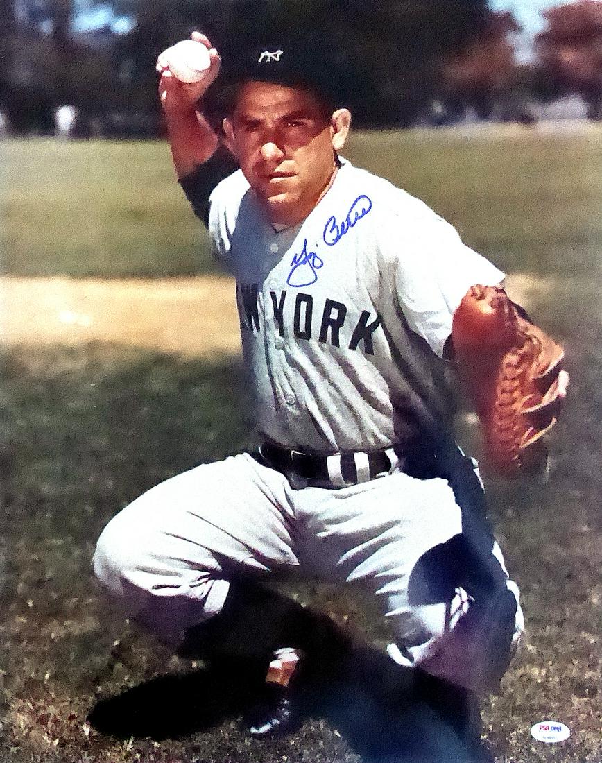 Berra, Yogi  Signed Large Photo (1 of 1)