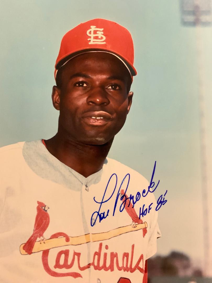 Brock, Lou Signed Photo (1 of 1)