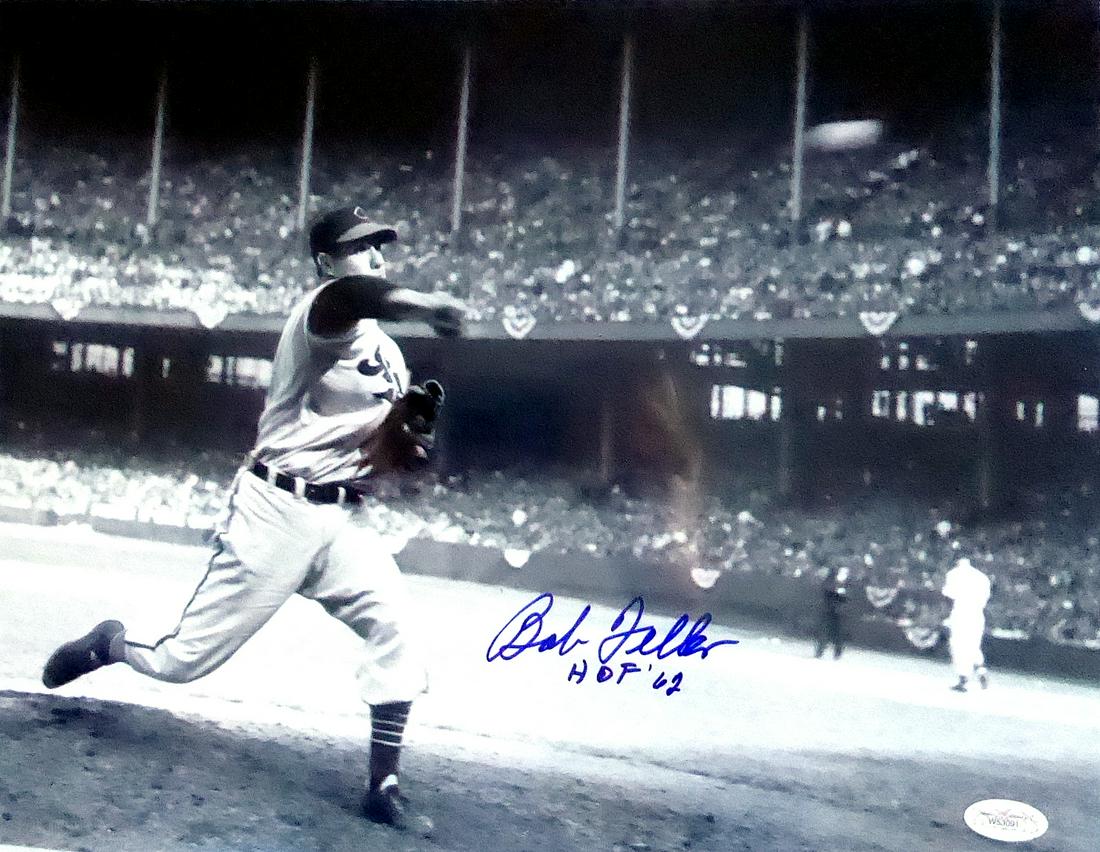 Feller, Bob Signed Large Photo (1 of 1)