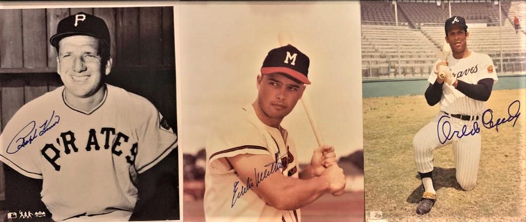 Lot of Three Signed Photos From HOFers (1 of 1)