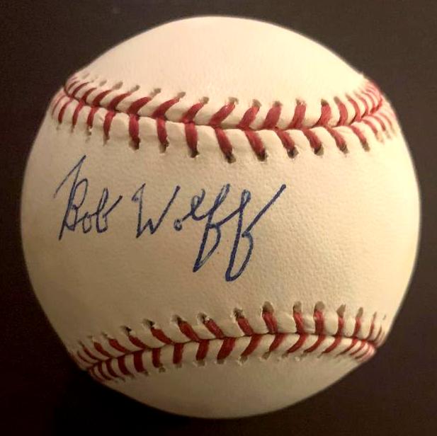 Wolff,Bob Signed Baseball (1 of 2)
