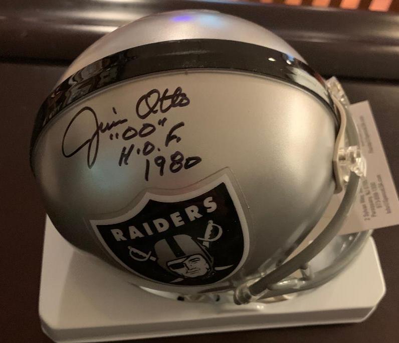 Otto,Jim Signed Mini Helmet (1 of 2)