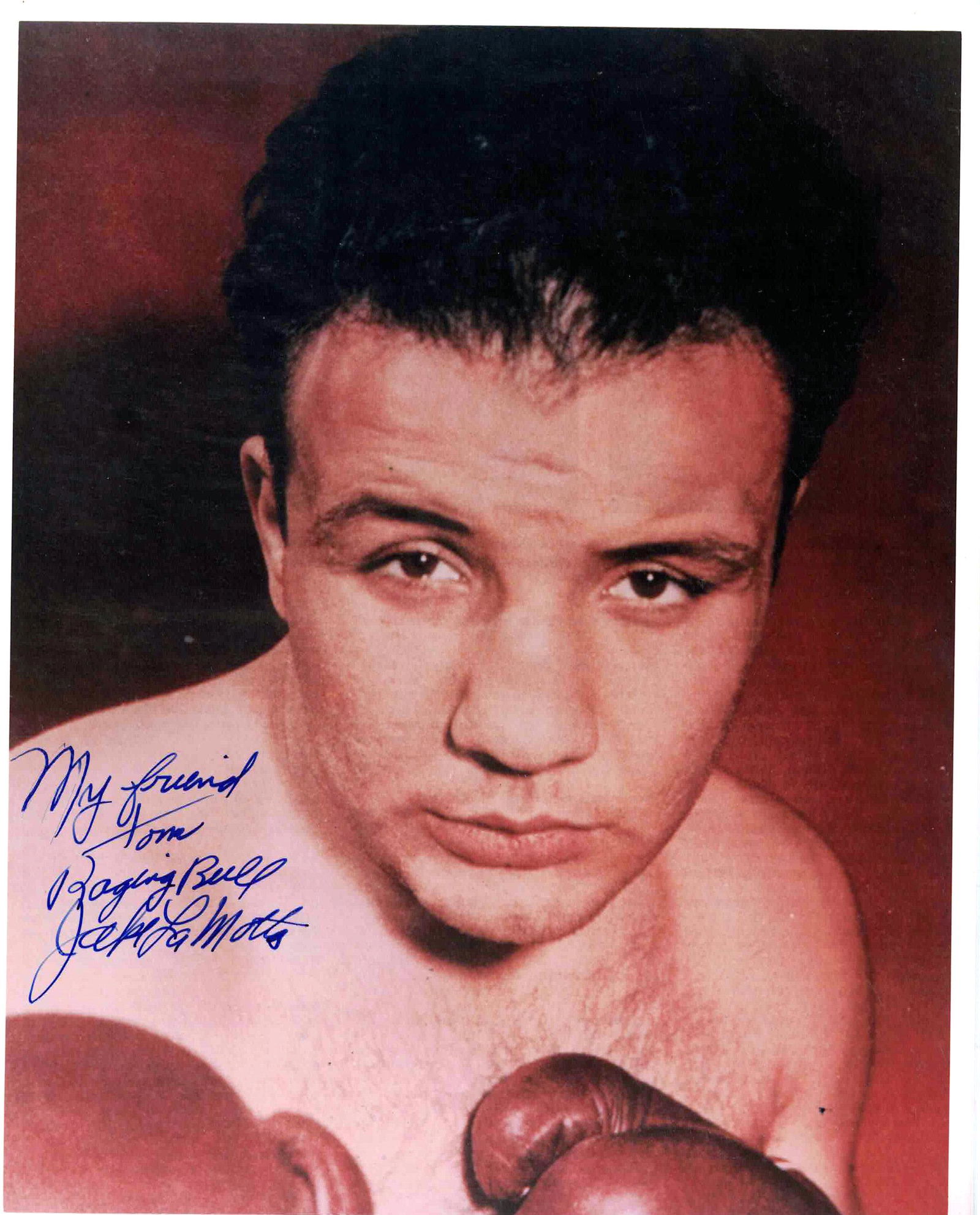 LaMotta, Jake Signed Photo (1 of 1)