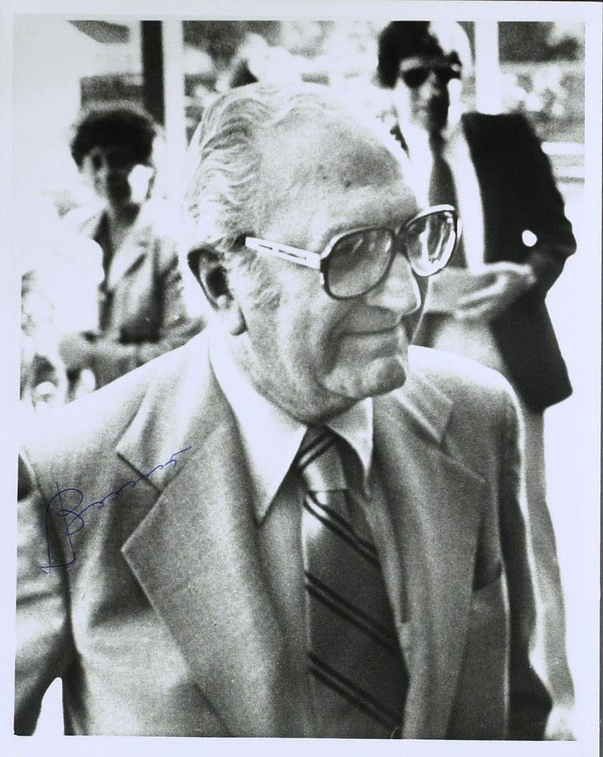 260 Joe Bananas JOSEPH BONANNO Photo Signed Nov 10, 2011 The