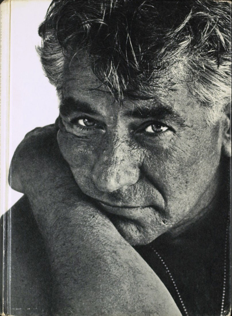 Composer LEONARD BERNSTEIN - His Book Signed: Leonard Bernstein. His book, The Private World of Leonard Bernstein, The Viking Press, 1968, signed in green ink on the first title page, "For my very dear Renee for all the anniversaries Love always 