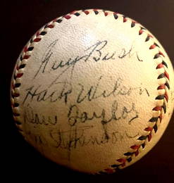 1931 Chicago Cubs Signed Baseball