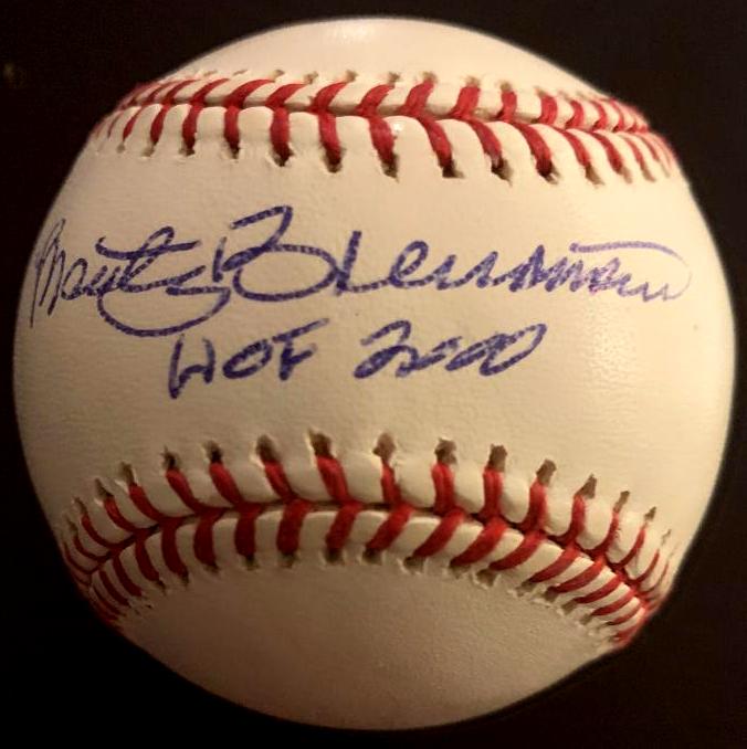 Brennaman,Marty Signed Baseball (1 of 2)