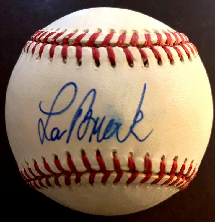 Brock,Lou Signed Baseball (1 of 2)