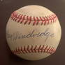 Dandridge, Ray Signed Baseball