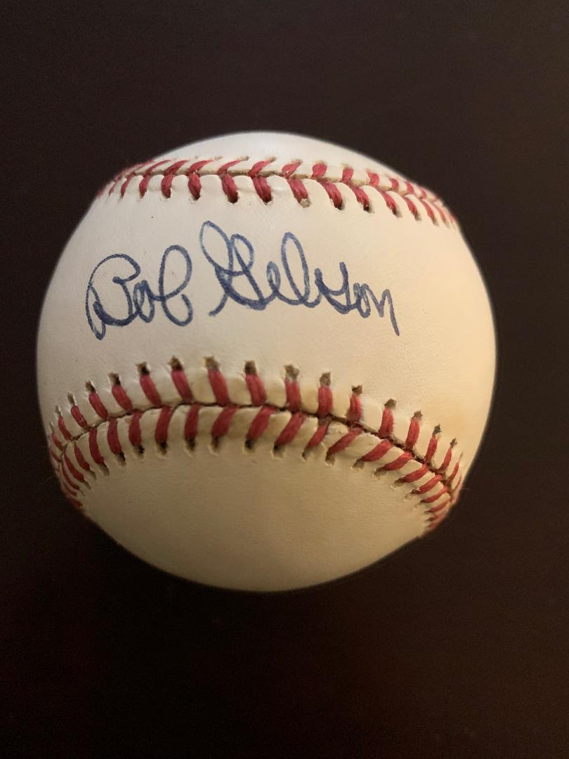 Gibson,Bob Signed Baseball (1 of 2)