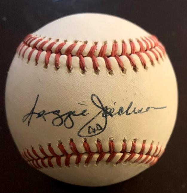 Jackson,Reggie Signed Baseball (1 of 2)