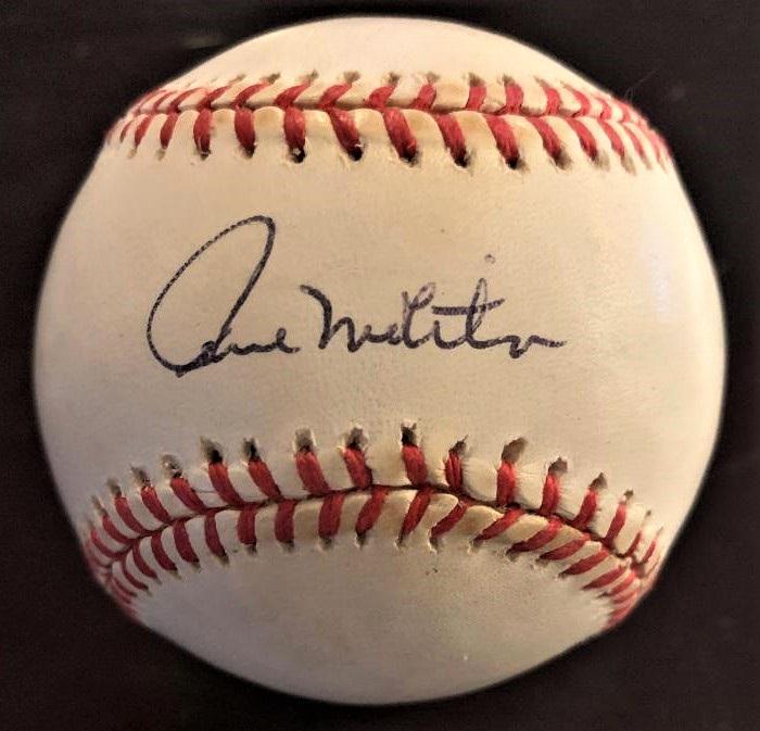 Molitor,Paul Signed Baseball (1 of 2)