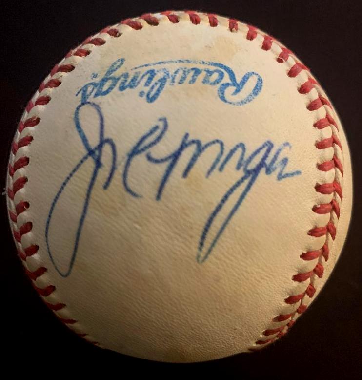 Morgan,Joe Signed Baseball (1 of 2)