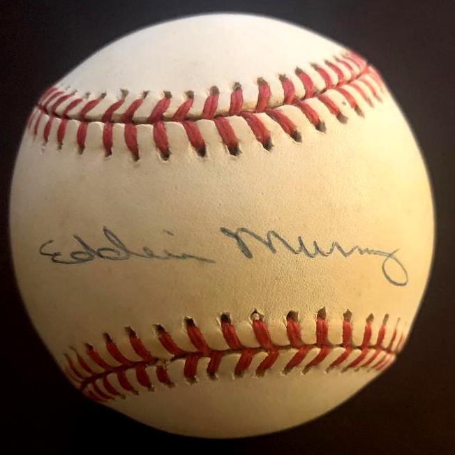 Murray,Eddie Signed Baseball (1 of 2)