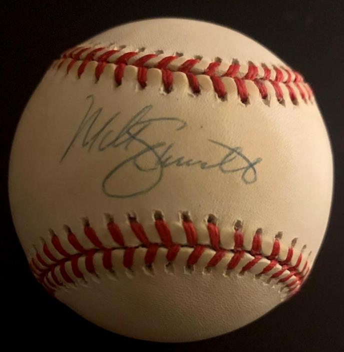Schmidt,Mike Signed Baseball (1 of 2)