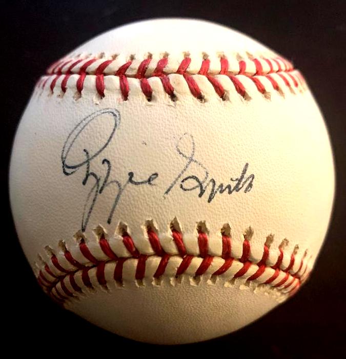 Smith,Ozzie Signed Baseball (1 of 2)