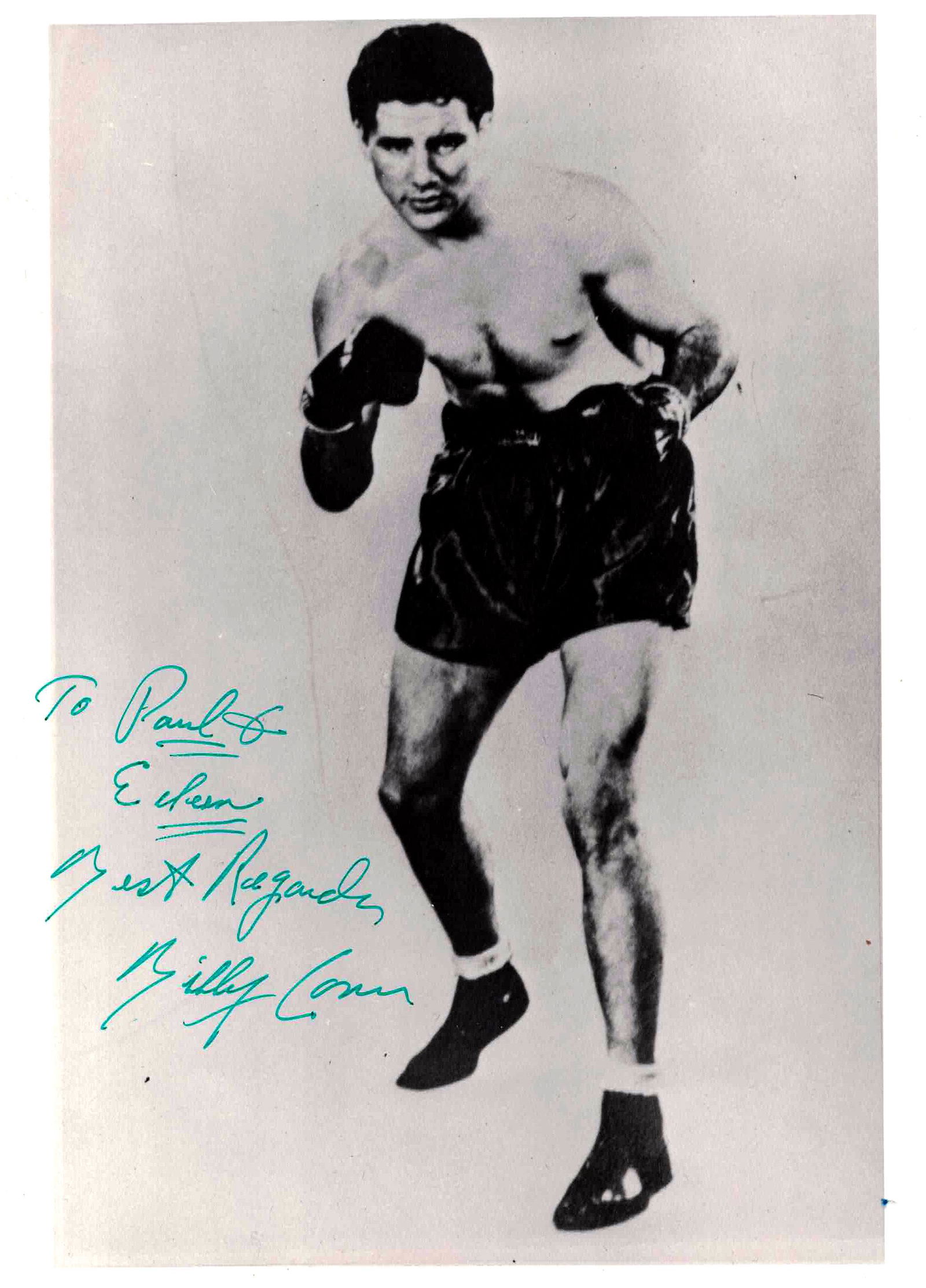 Conn, Billy Signed Photo (1 of 1)