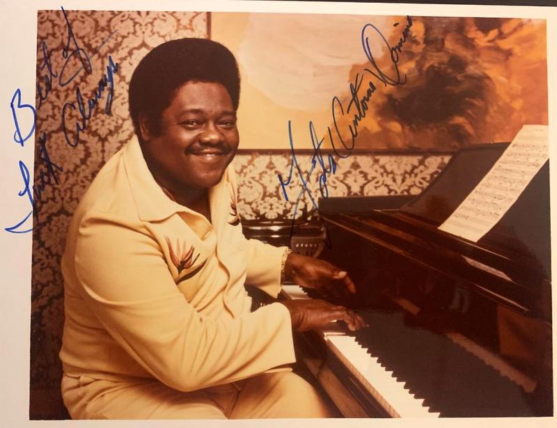Domino,Fats Signed Photo (1 of 1)
