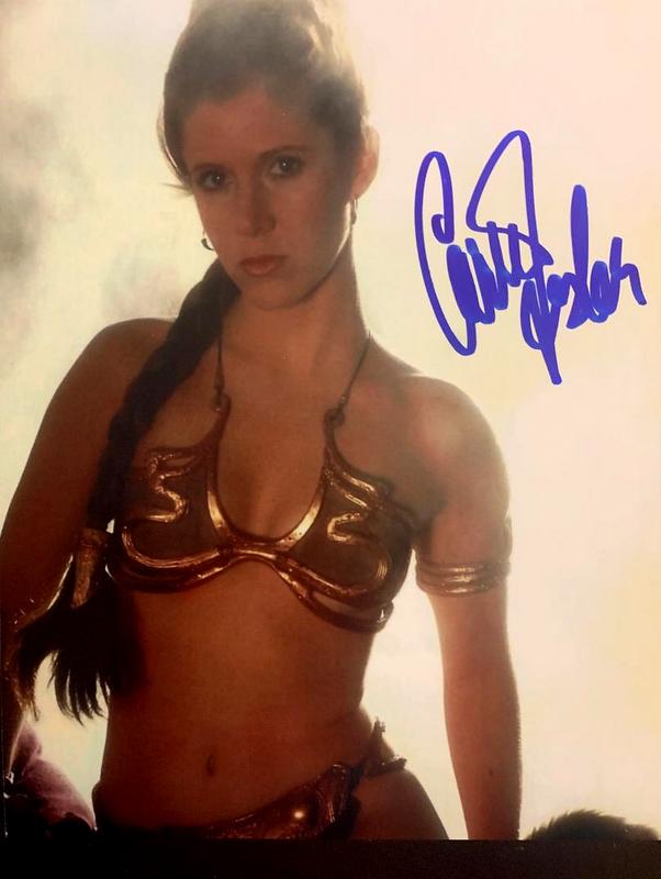Fisher,Carrie Signed Photo (1 of 1)