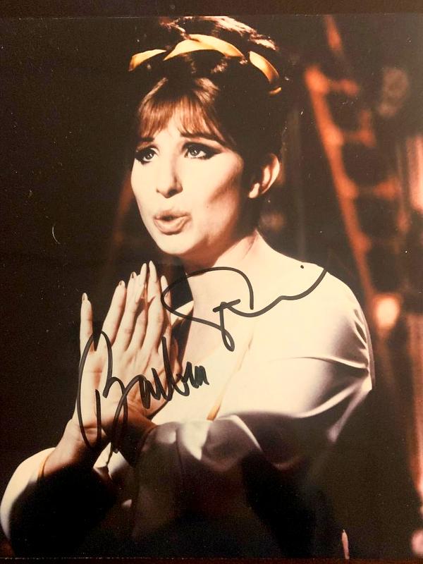 Streisand,Barbara Signed Photo (1 of 1)