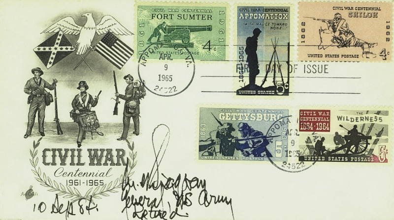 Airborne Gen MATTHEW RIDGWAY - Postal Cvr Signed: Matthew Ridgway (1895-1993) General. Ridgway commanded an airborne division in the invasion of Sicily in 1943, the first airborne assault in United States military history. He led his paratroopers in 