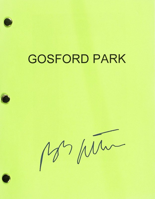 Filmmaker ROBERT ALTMAN - Gosford Park Script: Robert Altman (1925-2006) Film maker. Altman is a notorious renegade from the standard operating procedures and finished products of the motion picture industry, and he has been critically acclaimed a