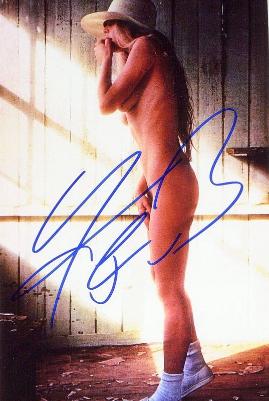 Actress KIM BASSINGER - Nude Photo Signed: Kim Bassinger (1953- ) Actress. Bassinger is known for her portrayals of Domino Petachi, the Bond girl in Never Say Never Again, and Vicki Vale, the female lead in Batman. She won an Academy Award, Go