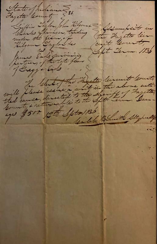 Politician CALEB BLOOD SMITH - Legal Doc (1 of 1)