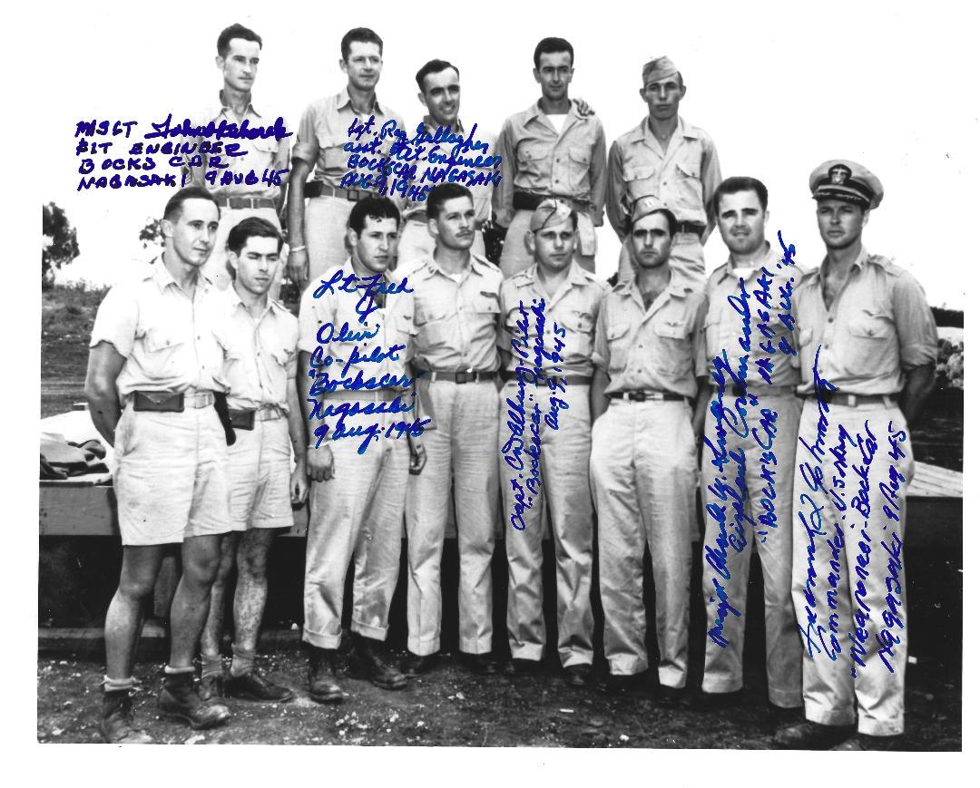 Bockscar Entire Crew Photo Signed by (6) (1 of 1)