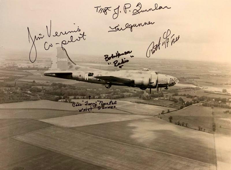 The Memphis Belle Signed Photo (5) Crew Members (1 of 1)