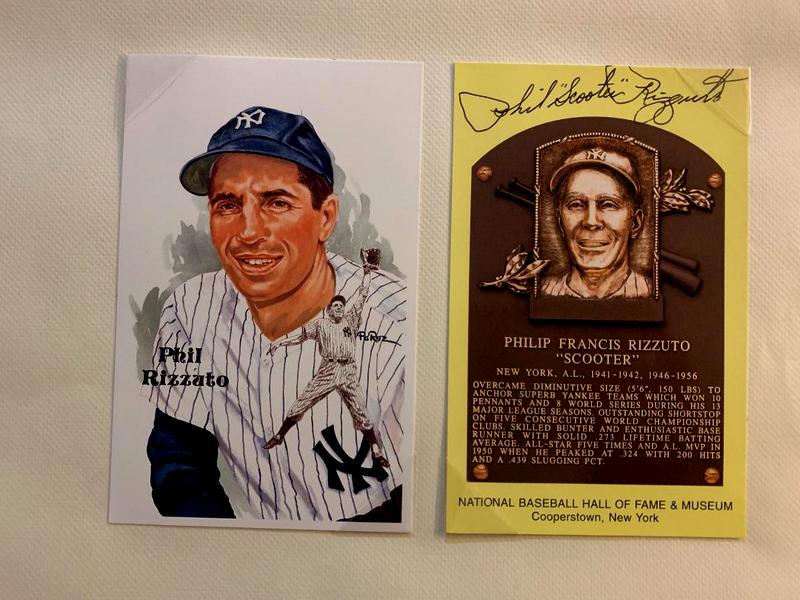 Rizzuto,Phil Signed HOF Post Card (1 of 1)