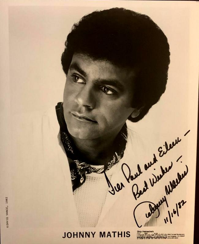 Mathis,Johnny Signed Photo (1 of 1)