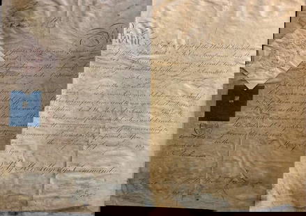 Queen Victoria Signed Document: Victoria (1819–1901) was Queen of the United Kingdom of Great Britain and Ireland from 20 June 1837 until her death in 1901. Her reign of 63 years and 216 days is known as the Victorian era and was