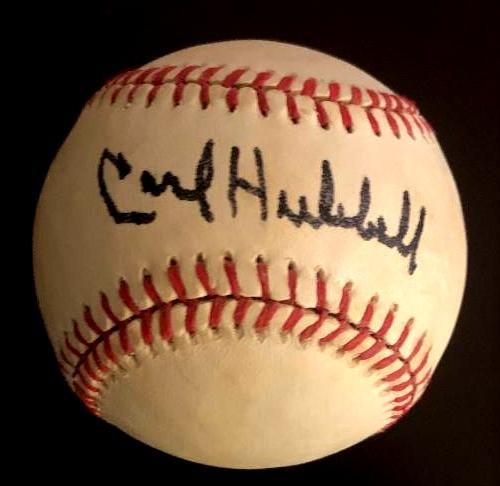Hubbell, Carl Signed Baseball (1 of 2)