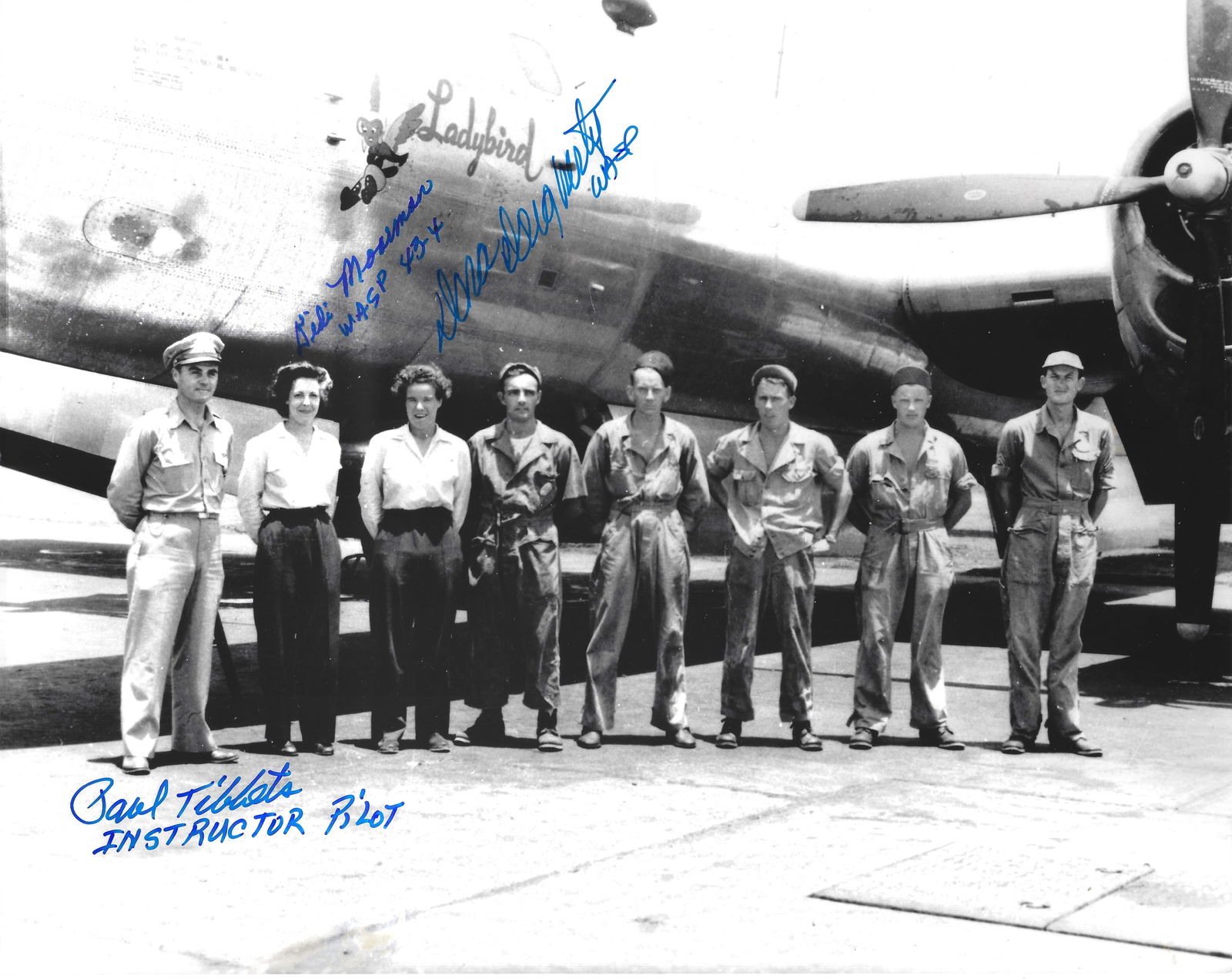 Tibbets,Paul Signed/Inscribed Photo w (2) Others RARE (1 of 1)