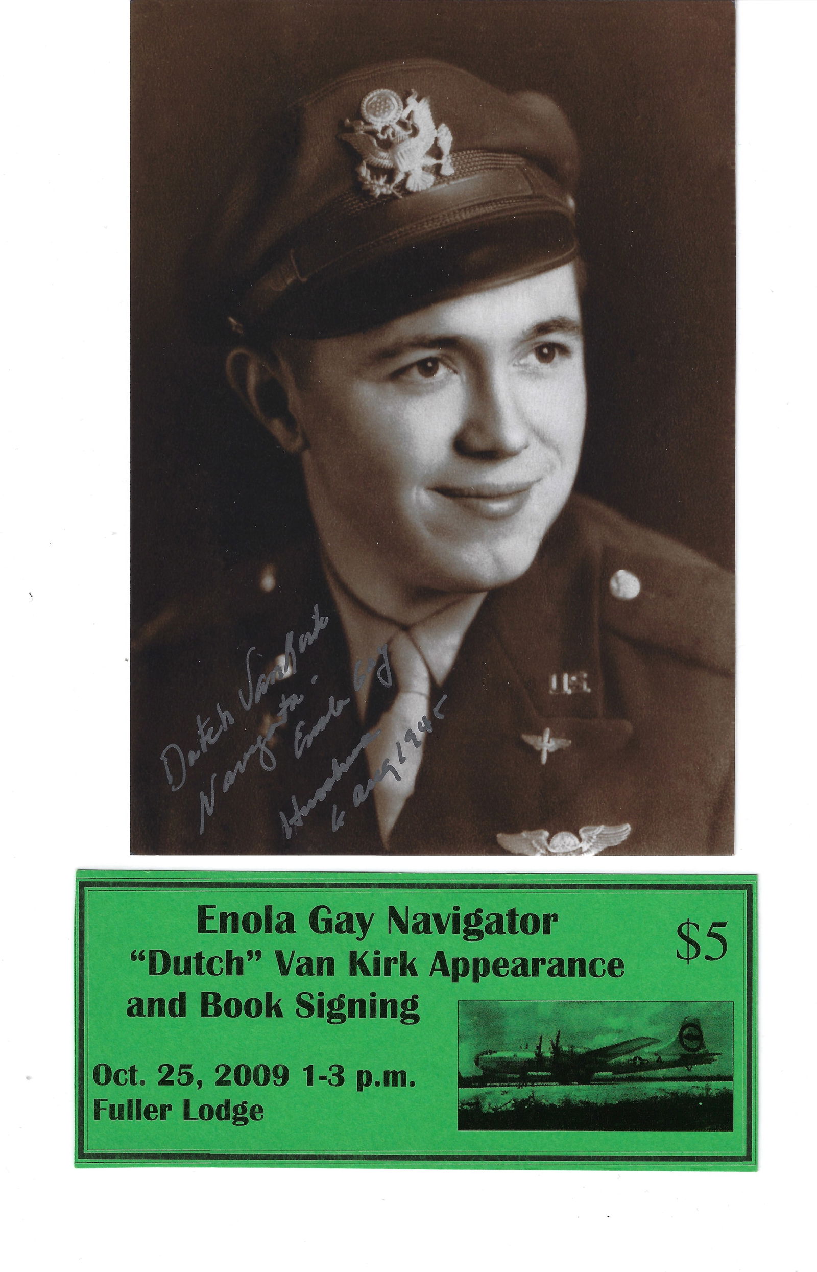 Van Kirk, Dutch Signed Photo (1 of 1)