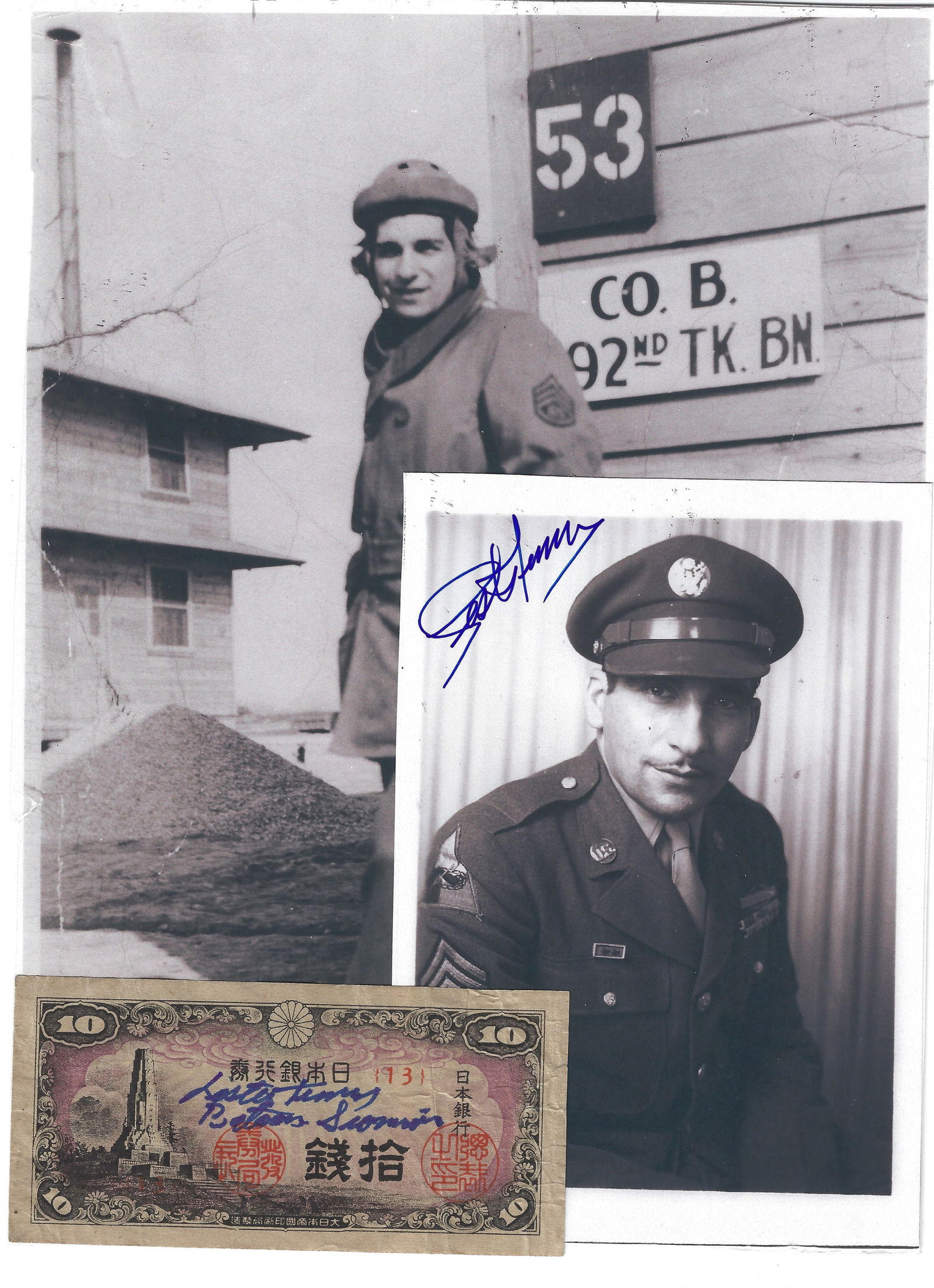 Bataan Death March Lester Tenney (3) Items (2) Signed (1 of 1)