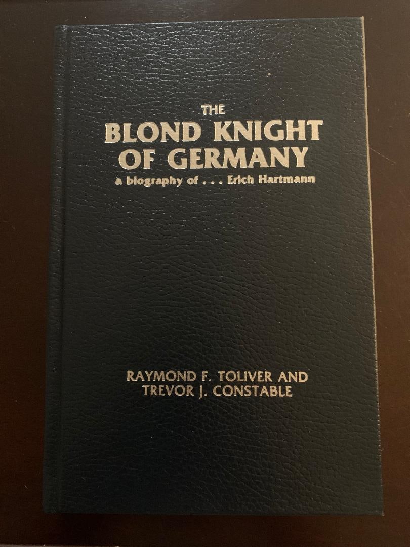 Hartmann, Erich Signed Book (1 of 2)