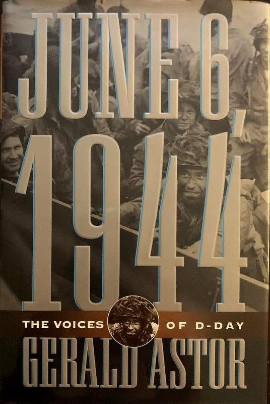 June 6,1944  Signed by (3) Men Who Jumped on D-Day (1 of 2)