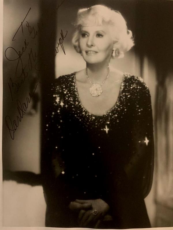 Stanwyck,Barbara Signed Photo (1 of 1)