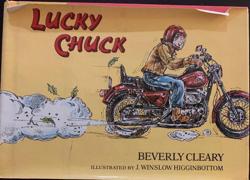 Cleary,Beverly Her Book  Lucky Chuck  Signed (1 of 2)