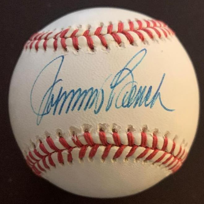 Bench, Johnny Signed Baseball (1 of 2)